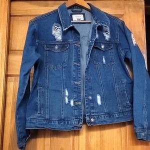 Womens Jean Jacket LG